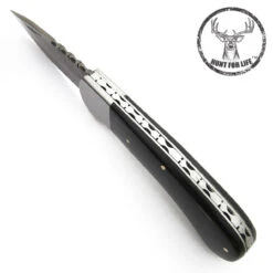 Hunt For Life Deadlock Damascus Slipjoint Pocket Knife -Knife & Sword 12A2 DM1968 4 78561.1564503647