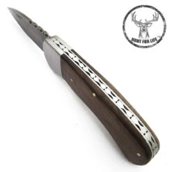 Hunt For Life Marshals Law Damascus Slipjoint Pocket Knife -Knife & Sword 12A2 DM1969 4 18337.1564503649