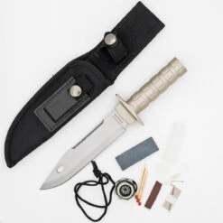 True North Survival Compartment Knife With Heavy Duty Sheath -Knife & Sword 15398M 51928.1657129475