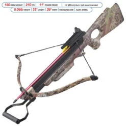 Wizard Hunting 150 Lbs Real Tree Camouflage Crossbow 5 Wizard Hunting 150 Lbs Real Tree Camouflage Crossbow -Knife & Sword 2C2 MK150A3TC 2 51931.1564501832