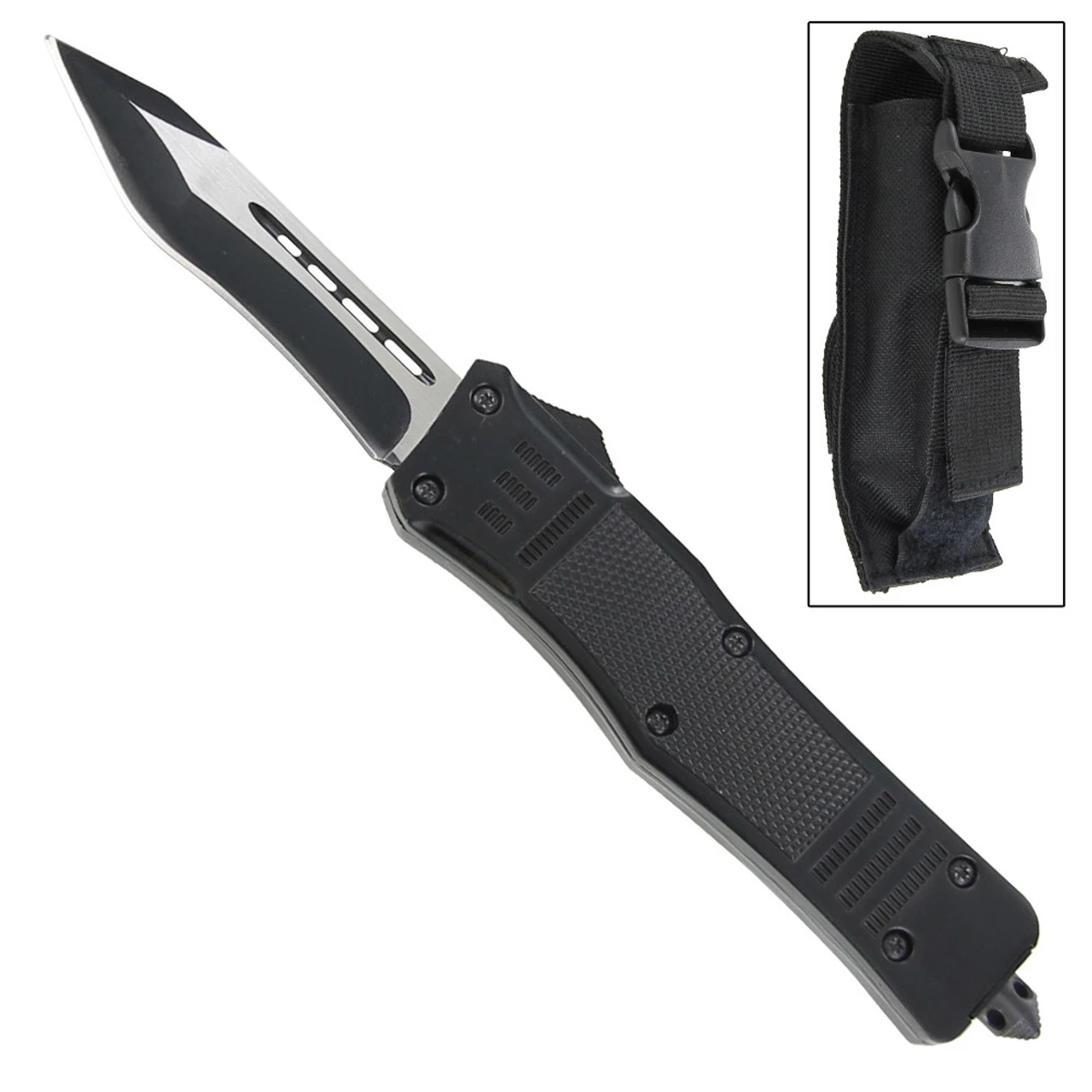 Automatic Dual Action Ghost Army Tactical Knife 1 Automatic Dual Action Ghost Army Tactical Knife