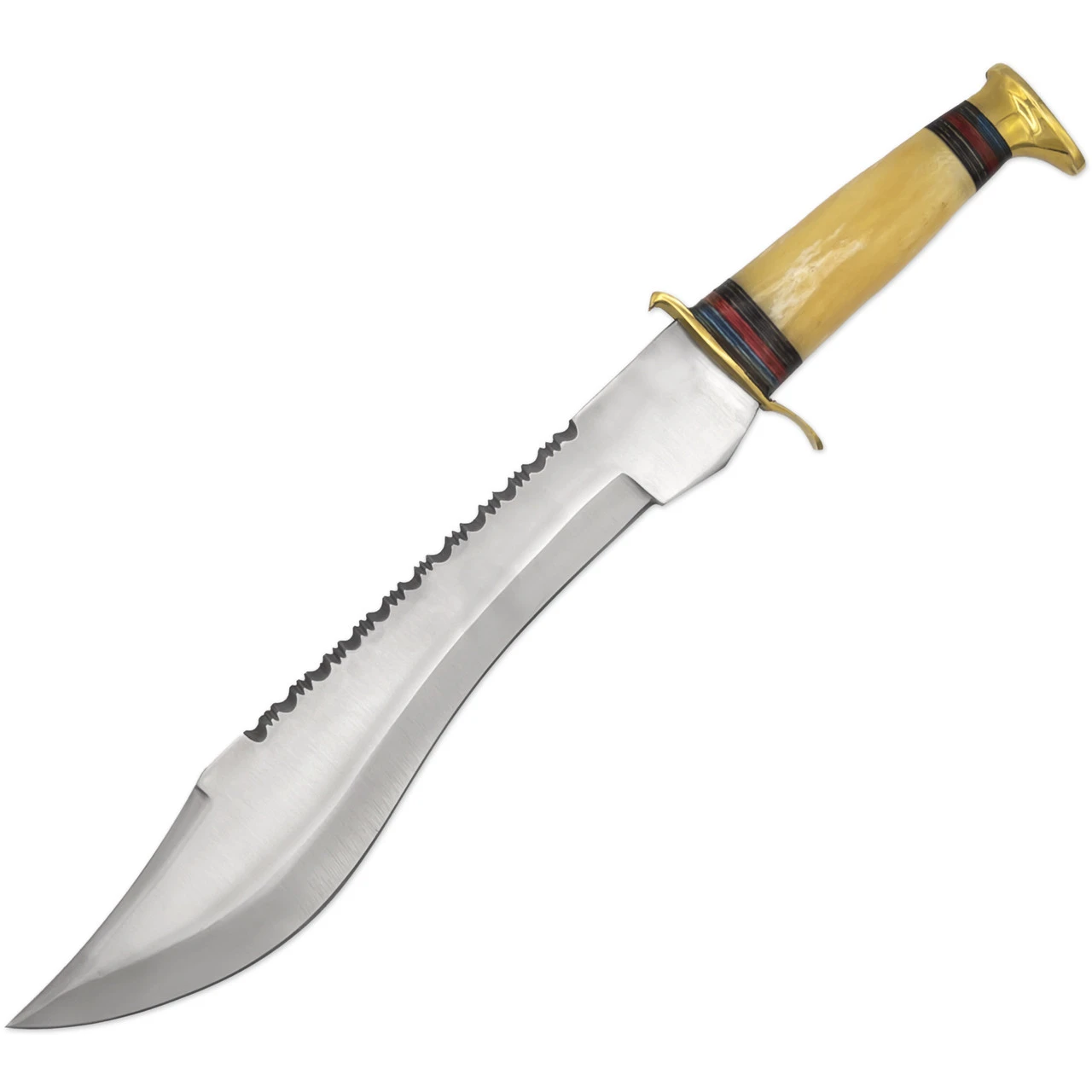 Crocodile Hunter Stag Horn Big Bowie Knife 2 Crocodile Hunter Stag Horn Big Bowie Knife - Image 2