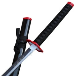 Tomioka Giyu Collectible Demon Slayer Replica Hashira Blue Nichirin Katana Sword | Black Version 7 Tomioka Giyu Collectible Demon Slayer Replica Hashira Blue Nichirin Katana Sword | Black Version -Knife & Sword 9KM44410 87244.1651603781