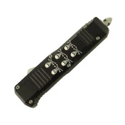 Crossbones Miniature Automatic Out The Front Knife -Knife & Sword A037 04982.1598285050