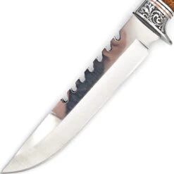 Alligator Snapper Stainless Steel Sawback Hunting Knife -Knife & Sword AH302 09473.1659727115