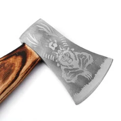 Become The Wolf Carbon Steel Outdoor Axe -Knife & Sword AXP2356 97138.1619192136