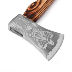 Become The Wolf Carbon Steel Outdoor Axe -Knife & Sword AXP2356 19260.1619192136