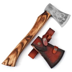 Become The Wolf Carbon Steel Outdoor Axe -Knife & Sword AXP2356 81379.1619192136