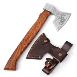 Running With Wolves Functional Outdoor Bearded Axe -Knife & Sword AXP2357 42099.1618587609