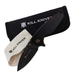 KILL KNIVES ™ Nightshade High Quality D2 Steel Ball Bearing Spring Assist Pocket Knife -Knife & Sword BB3 21896.1611937503