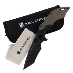 KILL KNIVES™ Bad Company Ball Bearing Spring Assisted Tanto Blade Pocket Knife -Knife & Sword BB5 42509.1611937602