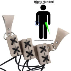 Tertiary Illusion 3 Sword Dagger Right-Handed Color Choice Medieval Belt Frog W/ Black Lacing -Knife & Sword BETL5N 74486.1688066531