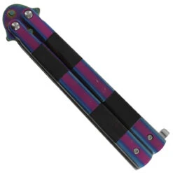 Taste Of Poison Damascus Steel Heavy Duty Fanning Butterfly Knife -Knife & Sword BF2275 D3 94132.1633615770