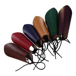 Medieval Warrior Lace Up Leather Bracer | Red | -Knife & Sword BR2249 All Colors 19896.1602684610