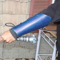 Medieval Warrior Lace Up Leather Bracer | Blue | -Knife & Sword BR2249 Bule 89714.1602685766