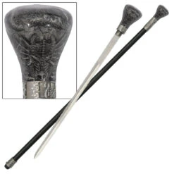 Demon Face Web Feet Acrylic Cane Sword -Knife & Sword CS1197C 77933.1602076816