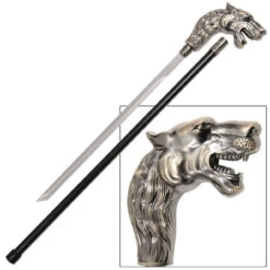 Sarabi Lioness Walking Cane -Knife & Sword CS1695 27418.1606318131