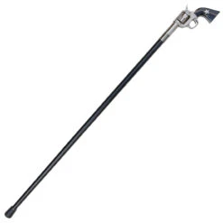 Quickdraw Outlaw Colt 45 Sword Cane W/ Free-Spinning Chamber -Knife & Sword CS9018 03169.1681133745