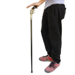 Quickdraw Outlaw Colt 45 Sword Cane W/ Free-Spinning Chamber -Knife & Sword CS9018 47594.1681133745