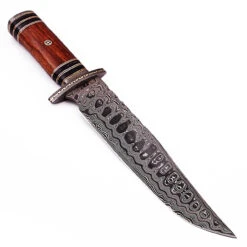 Hunt For Life Ruffian Outlaw Damascus Steel Hunting Knife -Knife & Sword DHK2227 91257.1566422099