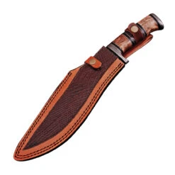 Righteous Victory Damascus Steel Kukri Sawback Machete Hunting Knife With Sheath 8 Righteous Victory Damascus Steel Kukri Sawback Machete Hunting Knife With Sheath -Knife & Sword DHK2270 10888.1595363548