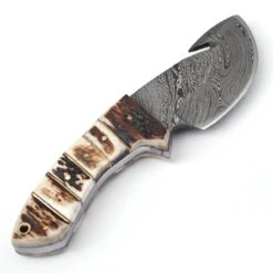 Legacy Damascus Steel Full Tang Stag Handle Gut Hook Outdoor Knife -Knife & Sword DHK2446 69121.1621545327