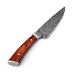 Damascus Steel Full Tang Drop Point Kitchen Chefs Knife 7 Damascus Steel Full Tang Drop Point Kitchen Chefs Knife -Knife & Sword DHK2664 10988.1636406080