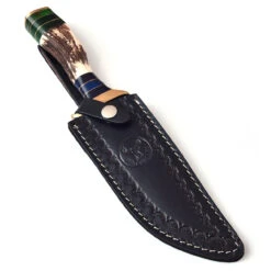 Cacophonous Forest Fixed Blade Clip Point Damascus Outdoor Hunting Knife | Hunt For Life -Knife & Sword DHK2681 83174.1645629925