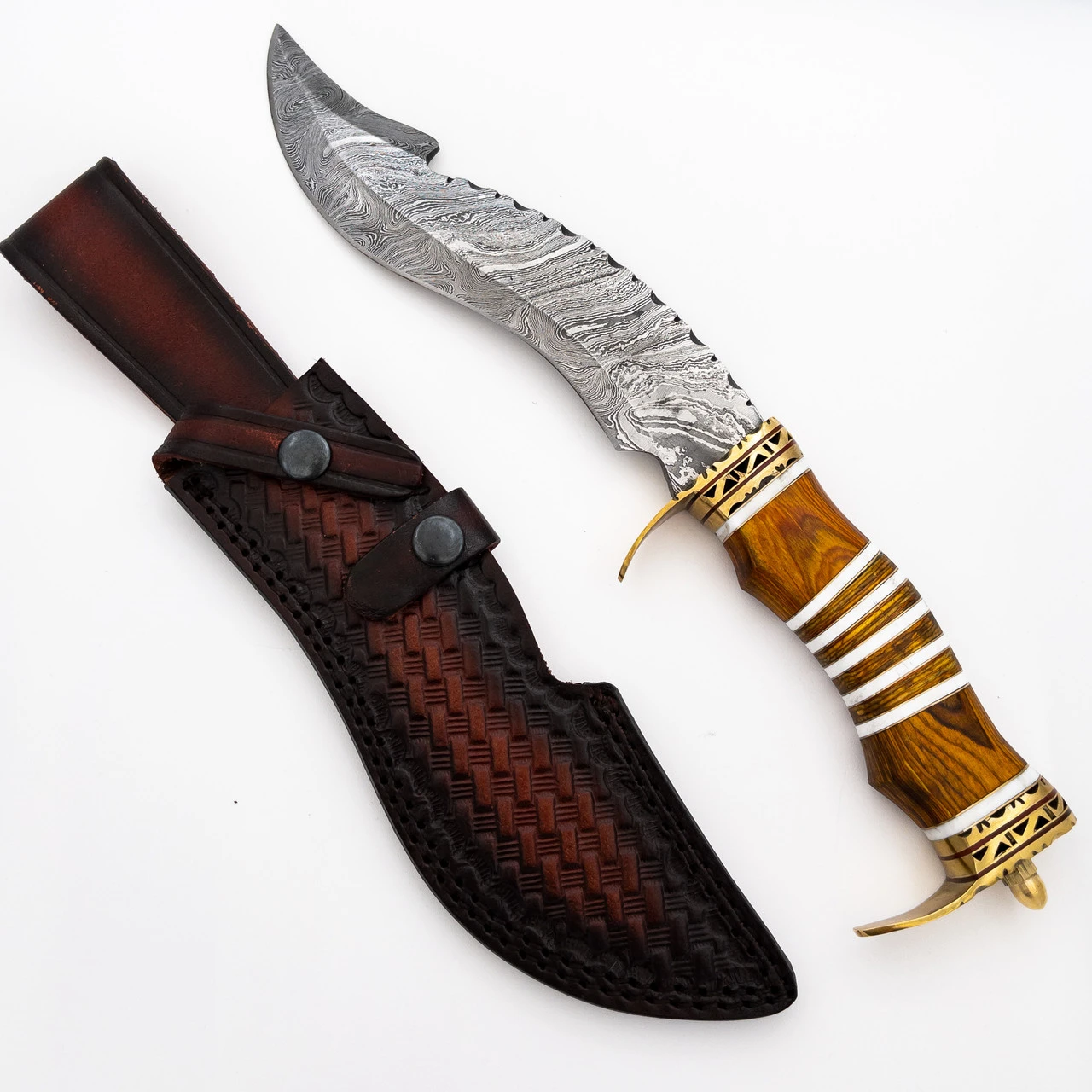 For Generations Damascus Ornate Decorative Knife 2 For Generations Damascus Ornate Decorative Knife - Image 2