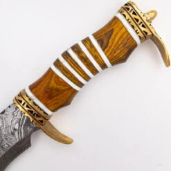 For Generations Damascus Ornate Decorative Knife 10 For Generations Damascus Ornate Decorative Knife -Knife & Sword DHK2832 57255.1655394266