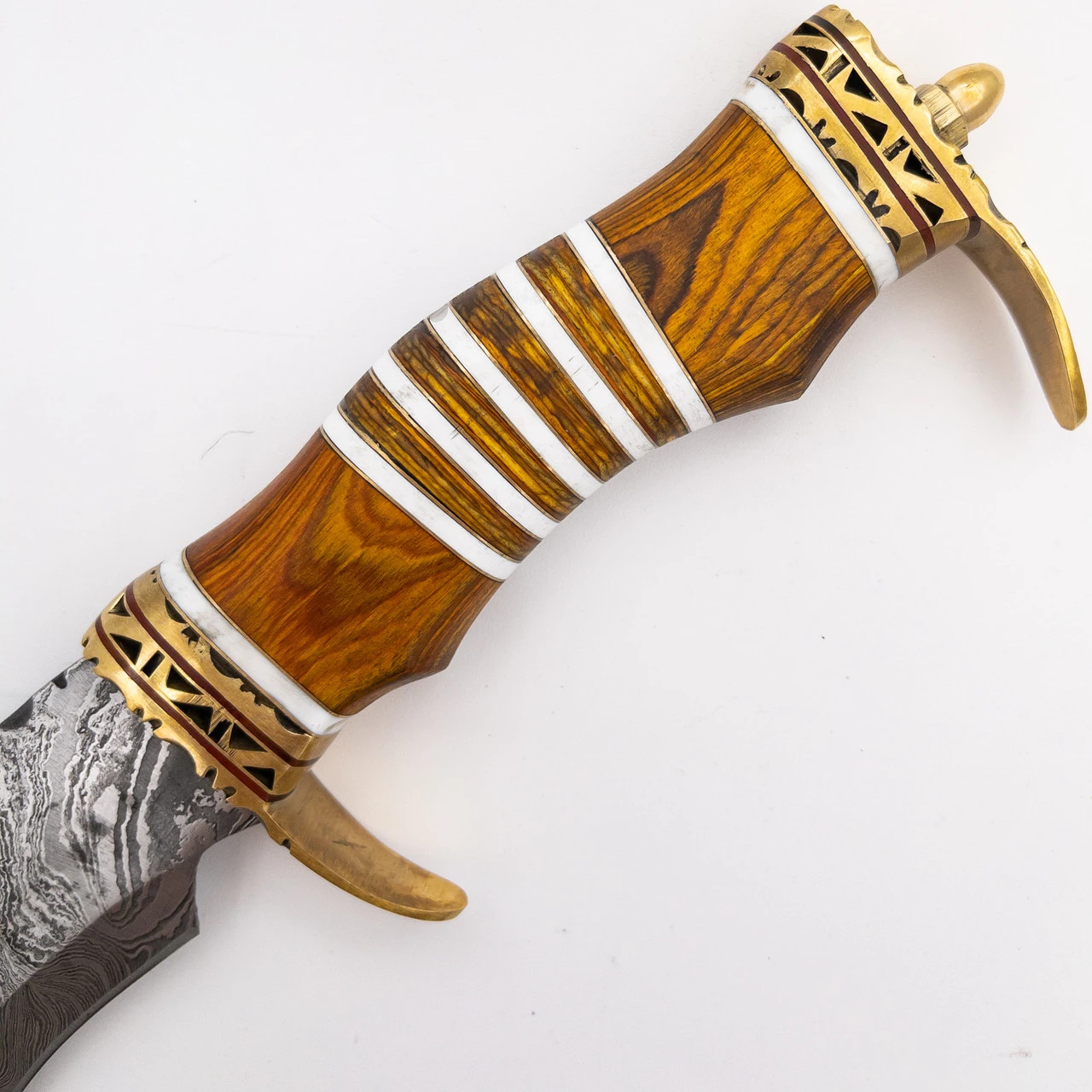 For Generations Damascus Ornate Decorative Knife 4 For Generations Damascus Ornate Decorative Knife - Image 4