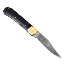 Summoner’s Charm Damascus Clip Point Automatic Switchblade Lever Lock Knife -Knife & Sword DLV2696 03077.1646156408
