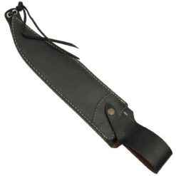 Black Elm Handle Damascus Bowie -Knife & Sword DM45 58687.1673896804