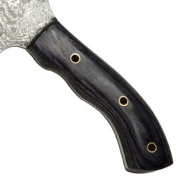 Ozark Full Tang Damascus Steel Tracker Knife -Knife & Sword DM68 47429.1564502212