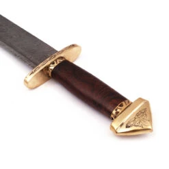 7th Century Damascus Steel Medieval Lang Saex Viking Sword -Knife & Sword DMS2242 86078.1570110157