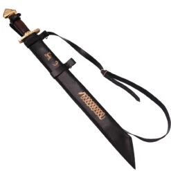 7th Century Damascus Steel Medieval Lang Saex Viking Sword -Knife & Sword DMS2242 60035.1570110147