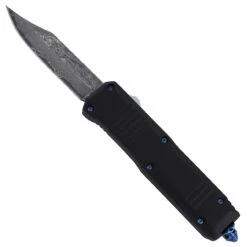 Aura Of Death Damascus Steel Automatic Dual Action OTF Knife