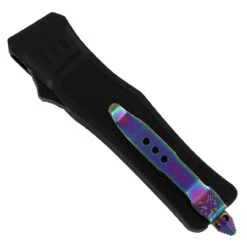 Femme Fatale Miniature Damascus Steel Automatic Out The Front Knife -Knife & Sword DS68 16798.1608318399