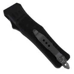 Bad Omen Miniature Damascus Steel Automatic Out The Front Knife -Knife & Sword DS69 47920.1608317865