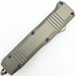 Antidote Titanium Damascus Steel Compact Out The Front Knife -Knife & Sword DS76 33302.1645546089