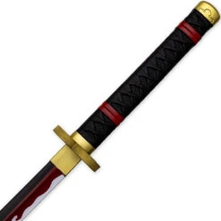 Zoro Roronoa Polyurethane Foam Replica Enma Anime Katana Sword Cosplay Prop |Haki Imbued Form -Knife & Sword FM2927 35086.1683815653