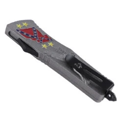 Confederate Pride Dual Action Heavy Duty Automatic OTF Knife 8 Confederate Pride Dual Action Heavy Duty Automatic OTF Knife -Knife & Sword FOA1115CF 81852.1597862471