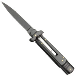 Dark Gentlemans Stiletto Basic Black -Knife & Sword GBS65 66998.1564502174