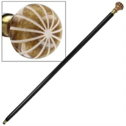 Optic Illusion Sheesham Wooden Walking Cane