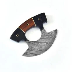 Live For Food Ulu Damascus Kitchen Camping Knife | Chef’s Skinner With Sheath -Knife & Sword HKD2676 00517.1645625021