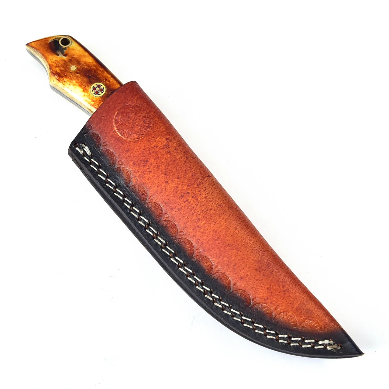 Abandoned Pyre Fixed Blade Damascus Hunt For Life Outdoor Hunting Knife 5 Abandoned Pyre Fixed Blade Damascus Hunt For Life Outdoor Hunting Knife - Image 5