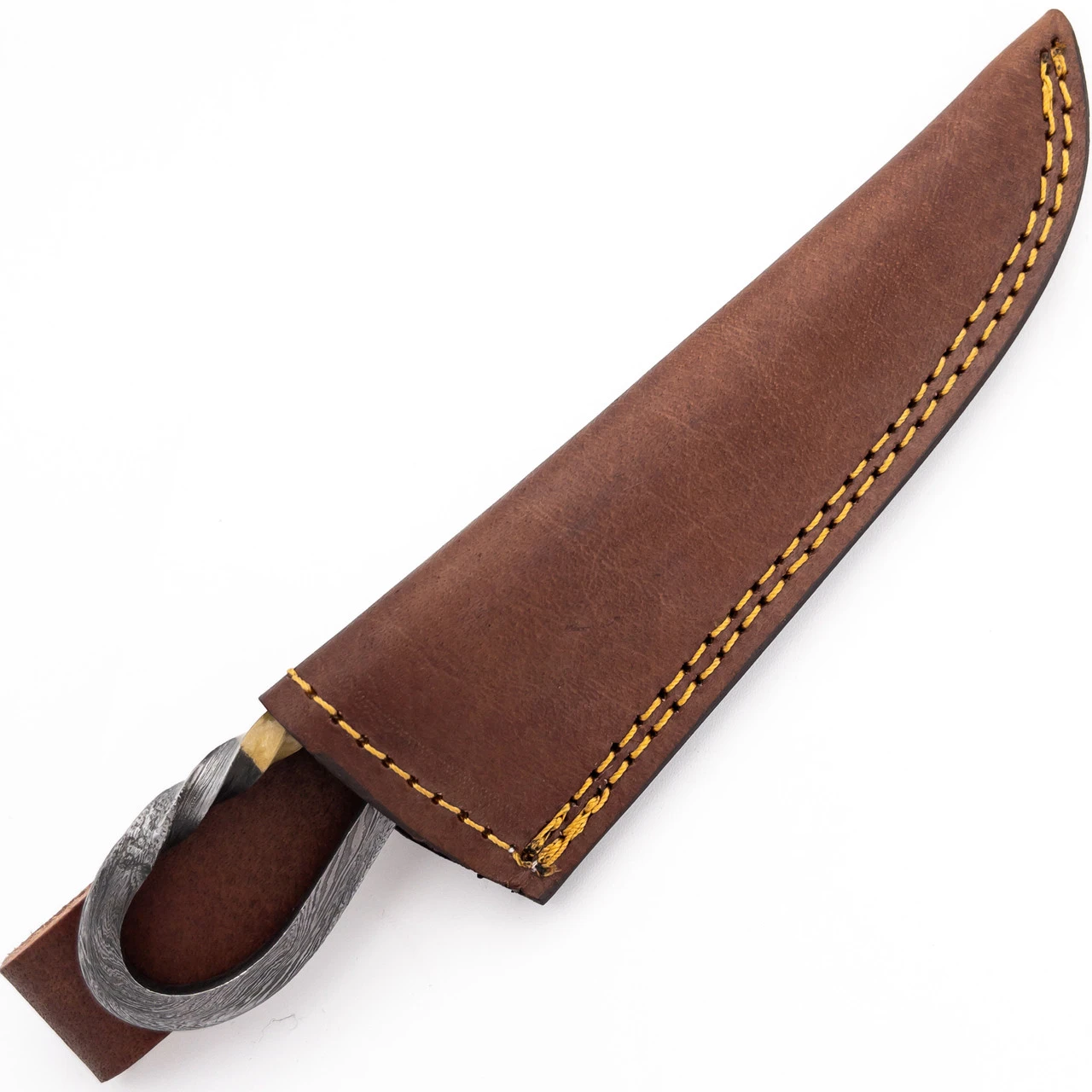 Table Of Kings Medieval Full Tang Damascus Knife 5 Table Of Kings Medieval Full Tang Damascus Knife - Image 5