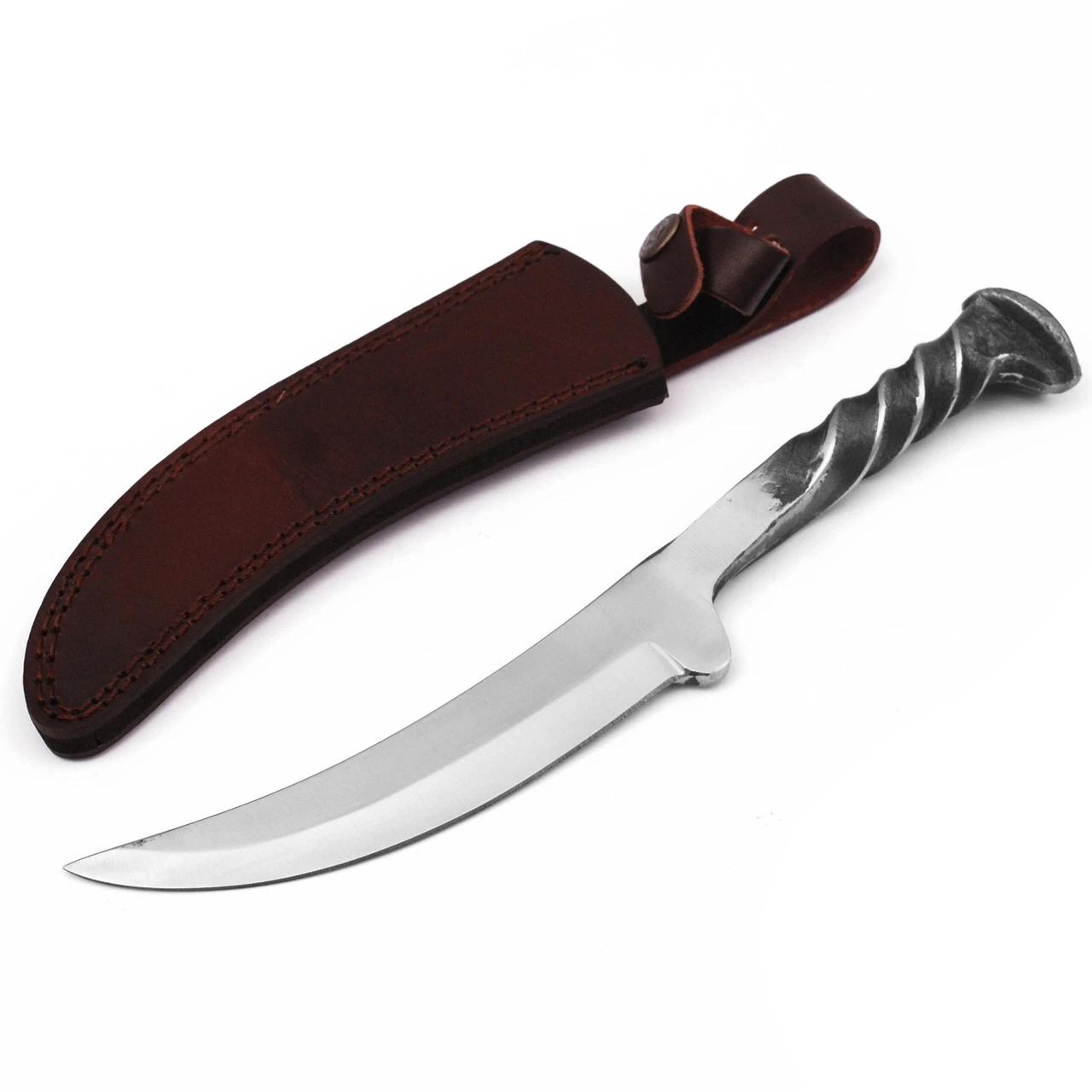 Railroad Ruffian Functional Trailing Point Railroad Spike Knife 1 Railroad Ruffian Functional Trailing Point Railroad Spike Knife