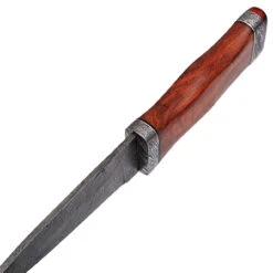 Radicals Prophecy Spear Point Hunting Knife Contoured Wooden Handle Sheath Included -Knife & Sword HKP2303 09934.1595349031