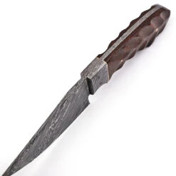 Upper Hand Damascus Steel Full Tang Hunting Knife Micarta Handle Sheath Included -Knife & Sword HKP2304 46494.1595354091